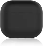AU for Apple AirPods 3rd Generation 3 Silicone Shockproof Skin Cover Soft Case (Black)