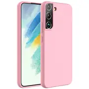 ZUSLAB Galaxy S22+ Case 5G S22 Plus Nano Silicone Shockproof Gel Rubber Bumper Protective Cover for Samsung 2022 - Pink