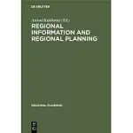 REGIONAL INFORMATION AND REGIONAL PLANNING