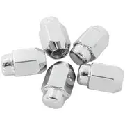 Aeroflow ACorn Mid Closed Nuts M12X1.25Chrome M12 X 1.25mm Wheel (5) - AF3045-2000