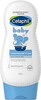 Cetaphil Baby Moisturizing Bath and Wash, 230ml