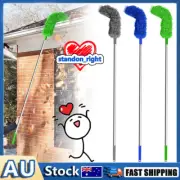 Gutter Cleaning Brush Roofing Tool with Telescopic Extendable Pole D2