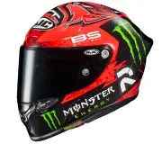 RPHA 1 Fabio Quartararo Replica Red Black Full Face Helmet