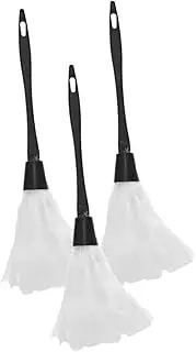Ipetboom 1set Halloween Maid Duster Decorative Plume Duster Costume Party Prop Performance Accessory for Cosplay and Cleaning Fun 3pcs