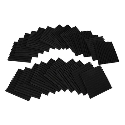24 Pack Acoustic Panels Studio Foam Wedges 1 inch X 12 inch X 12 inch Y7V87266