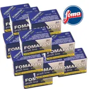 Fomapan 100, 135/36 35mm B&W Film, From USA, 10 Rolls Pack, FREE SHIPPING