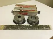 NEW, IMT CH6022 KEYED BORE CHAIN COUPLING SET, FREE SHIPPING