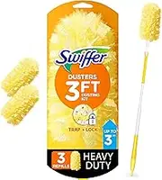 Swiffer 360 Dusters Extendable Handle Starter Kit, 3 Count Duster Refill
