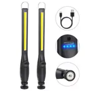 COB LED Portable Work Light Car Garage Mechanic Hand Torch Lamp USB Rechargeable