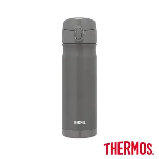 【THERMOS膳魔師】獨家專售_不鏽鋼彈蓋保溫瓶500ml+保溫杯480ml(JEWC-501+JMK-503)