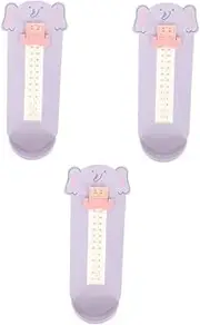 Kisangel 2pcs Children's Foot Measuring Device Kid Tools Baby Tools Toddler Tools Shoe Sizer Foot Measurement Device Shoe Size Measurer Abs Measurement Tool for Kid Shoe Size Shoes Measurer