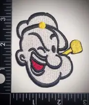 Popeye Movie Cartoon Embroidery Iron On or Sew High Quality Patch Fast Shipping