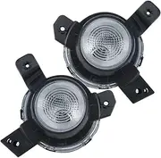 XISII Front Bumper Fog Lights,Fit For Kia, K3 Forte Cerato 2019 2020 Fog Lamps DRL Headlights Pair Driver Passenger Side Accessories daytime running lights for cars
