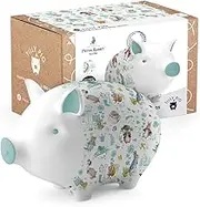 Ceramic Kids Piggy Bank Beatrix Potter World of Peter Rabbit and Friends Money Box