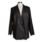 Lane Bryant The Bryant Blazer Black Gold Shimmer Jacket Women’s Size 18 New NWT