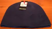 Men's QUIKSILVER REVERSIBLE Beanie Toque Winter Hat Ski Snowboard Blue Navy
