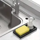 Bathroom Tray Silicone Storage Tray for Soap Perfume Countertop Holder Bathroom