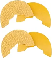 Healeved 2pairs Thickened Self-adhesive Non- Shoe for High Heels and Sandals Practical Sole Protectors for Enhanced Traction Wet Conditions