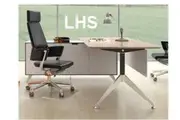 GP Potenza Executive Desk With Return