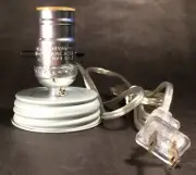 New Electric Zinc Mason "Fruit Jar" adapter with clear silver cord for Lamp