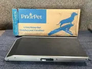 PriorPet Dog Ramp Couch Non-Slip Sturdy Build Foldable Coastal Gray for Dog
