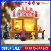 Christmas Light Up House Multicolor Animated Village Decor Xmas Party Decoration