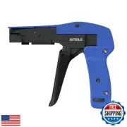 APIOLO Cable Tie Gun, Ergonomic Hand Operated Fastening Zip Tie Gun, Adjustab