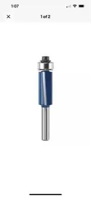 BOSCH 85266M Flush Trim Profile Router Bit,1/2"