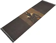 YXYZRMY Cool Man Abstract Washable Runner Rug 2’ x 6’ Non Slip Runner Rug for Hallways Entryway Bedroom Floor Carpet Runner- Soft Thin Mat with Rubber Backing for Family Pet