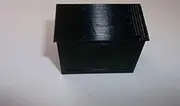 Repro Storage Locker Black for The Scalextric Pit Stop Building - New - MACC330