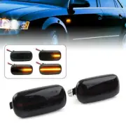 2X Dynamic LED Side Marker Fender Turn Signal Light for Audi A3 A4 B7 A6 C5 C7 (for: Audi)