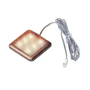 LED Compact Square 0.5w in Amber/Red/Blue/Green Superlux Lighting - SLED-SQ6
