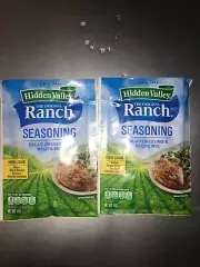 2 Hidden Valley Ranch Original Salad Dressing & Seasoning Mix 1oz Pack