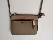 NWT ALDO Positano Tan Faux Leather Suede Crossbody Purse Wallet 251 002 029