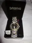 FAHRENHEIT Men's Battery Wristwatch NIB