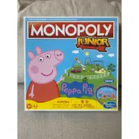 在飛比找蝦皮購物優惠-二手桌遊 MONOPOLY 地產大亨 粉紅豬小妹入門組