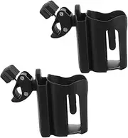 UTHCLO Adjustable Stroller Organizers 2pcs Cup Holder for Pram Easy Install Drink Holder for Wheelchair