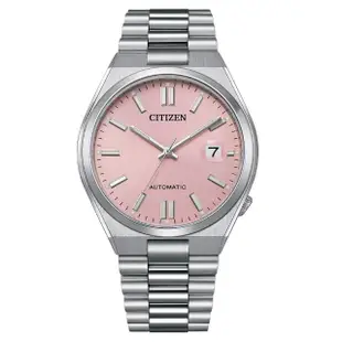 【CITIZEN 星辰】Mechanical x PANTONE限定 情人節色彩密語 情侶機械對錶-40mm(NJ0158-89Z/NJ0158-89X)