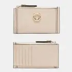 New Mimco Orbit Slim Wallet Pearl Coin Card Slots + Dust Bag