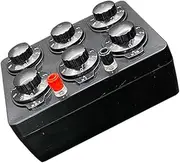 xioaue 0-99999.9 Ohm Simple Resistance Box Precision Variable Decade Resistor Teaching Instrument Teaching Resistance Box