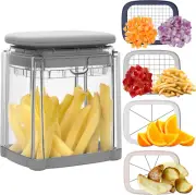 Perfectcut Vegetable Chopper 4-Blade Veggie Dicer Fruit Slicer Potato French Fry