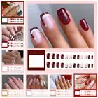 Nail Supplies Christmas False Nails Christmas Fake Nails Nail Salon