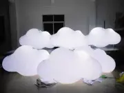 PVC Inflatable Cloud Balloon for Wedding Party Event Decoration (1PC, 6.6ft)