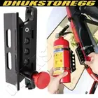 Fire Extinguisher Mount Holder Quick Release Roll Bar with 4 Fixing Clips DS
