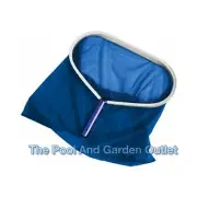 Heavy Duty Swimming Pool Leaf Skimmer w/Deep Mesh Net, Aluminum Frame