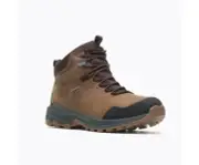 MERRELL MENS FORRESTBOUND MID WATERPROOF BOOTS SIZE 11.5 TAN