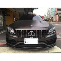 在飛比找蝦皮購物優惠-賓士 Benz W205 S205正63Ed1款三件碳纖維前