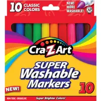 在飛比找博客來優惠-【美國Cra-Z-Art】10色超級可水洗彩色筆(經典款)