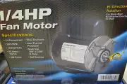 Marathon Motors GEX07250 1/4HP FAN MOTOR - 1625 RPM NEW