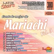 Karaoke Latin Stars 380 Mariachi Vol. 3